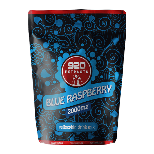 psilocybin drink mix blue rasberry